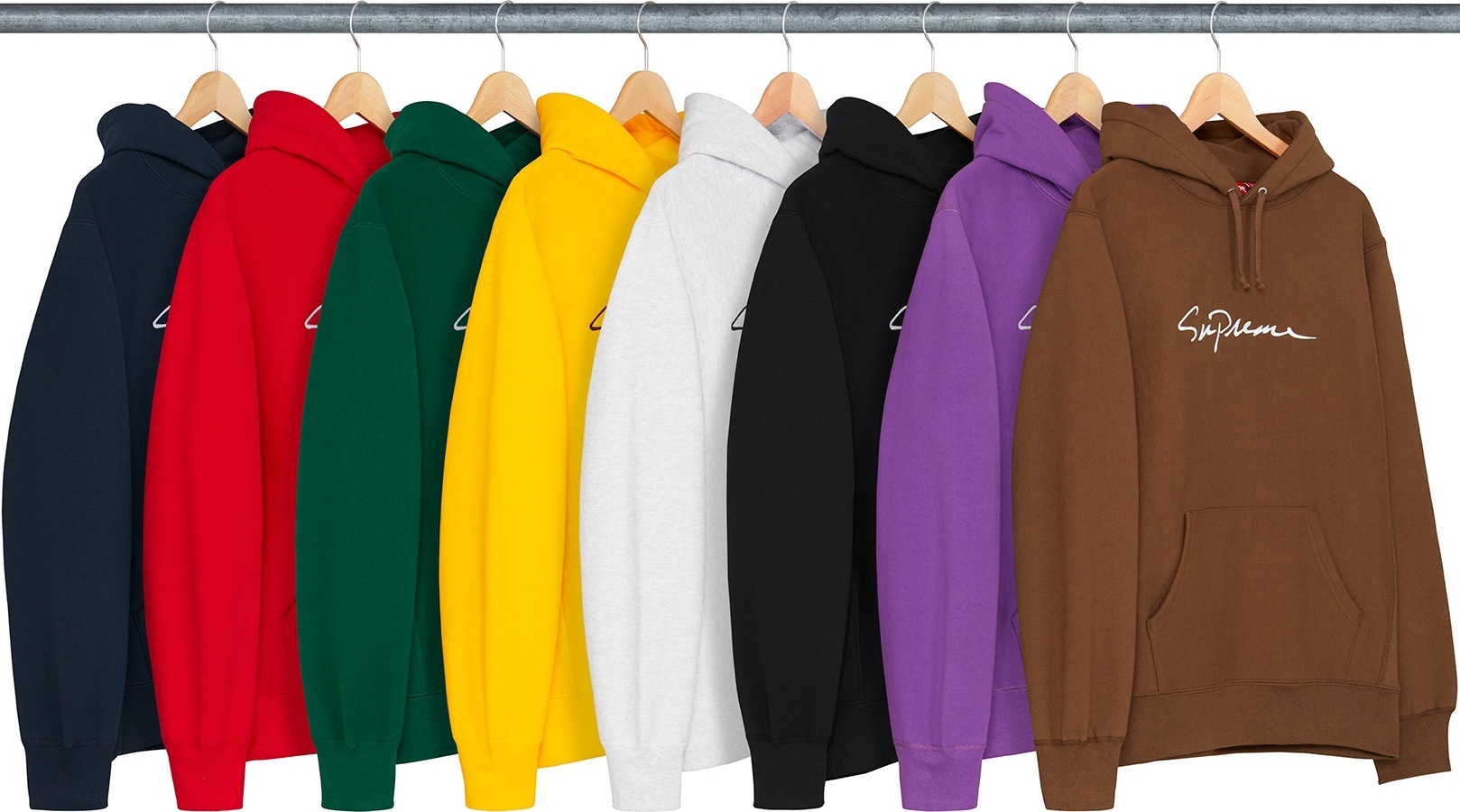 Classic Script Hooded Sweatshirt